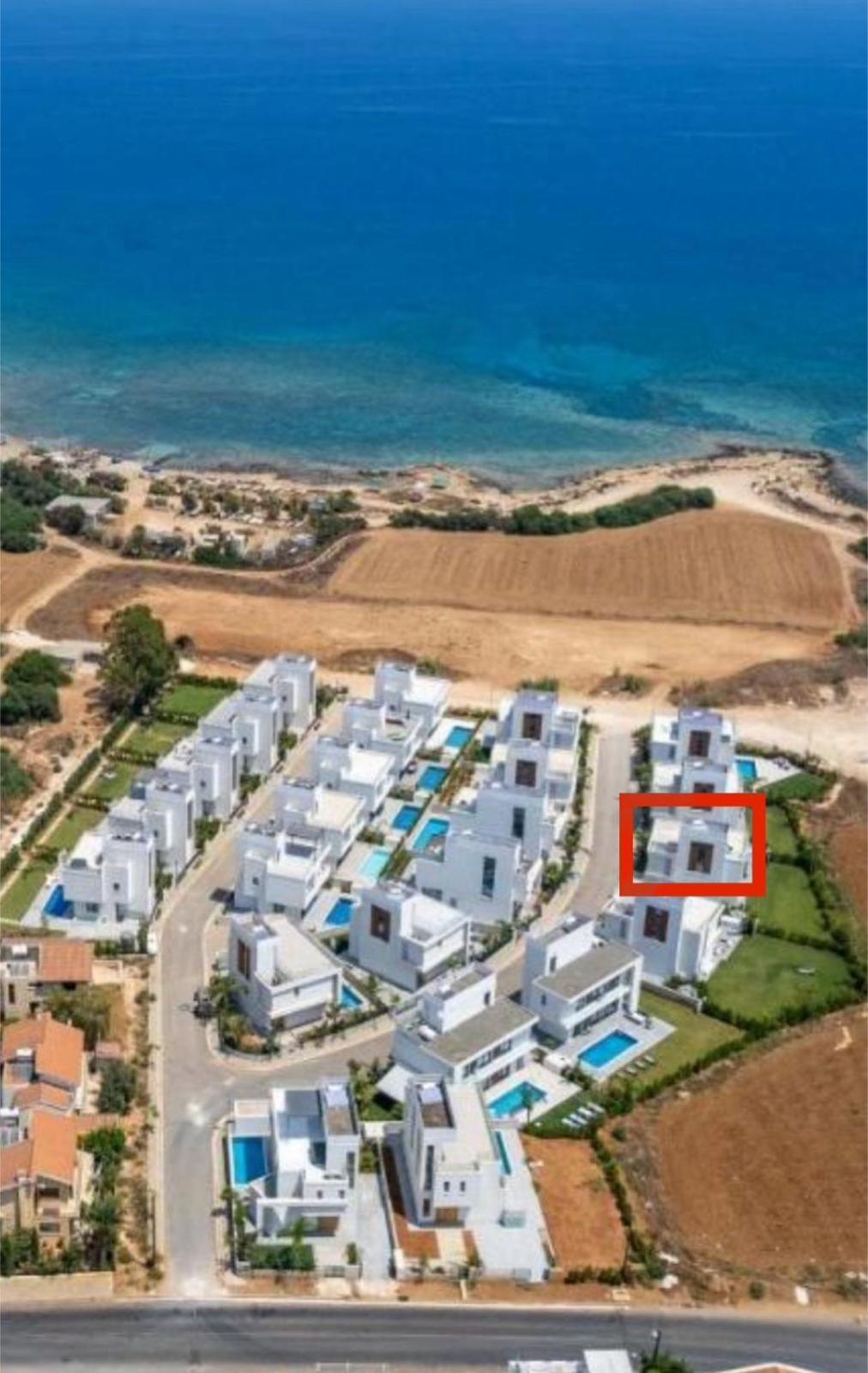 By The Beach Villa 12 Протарас Экстерьер фото