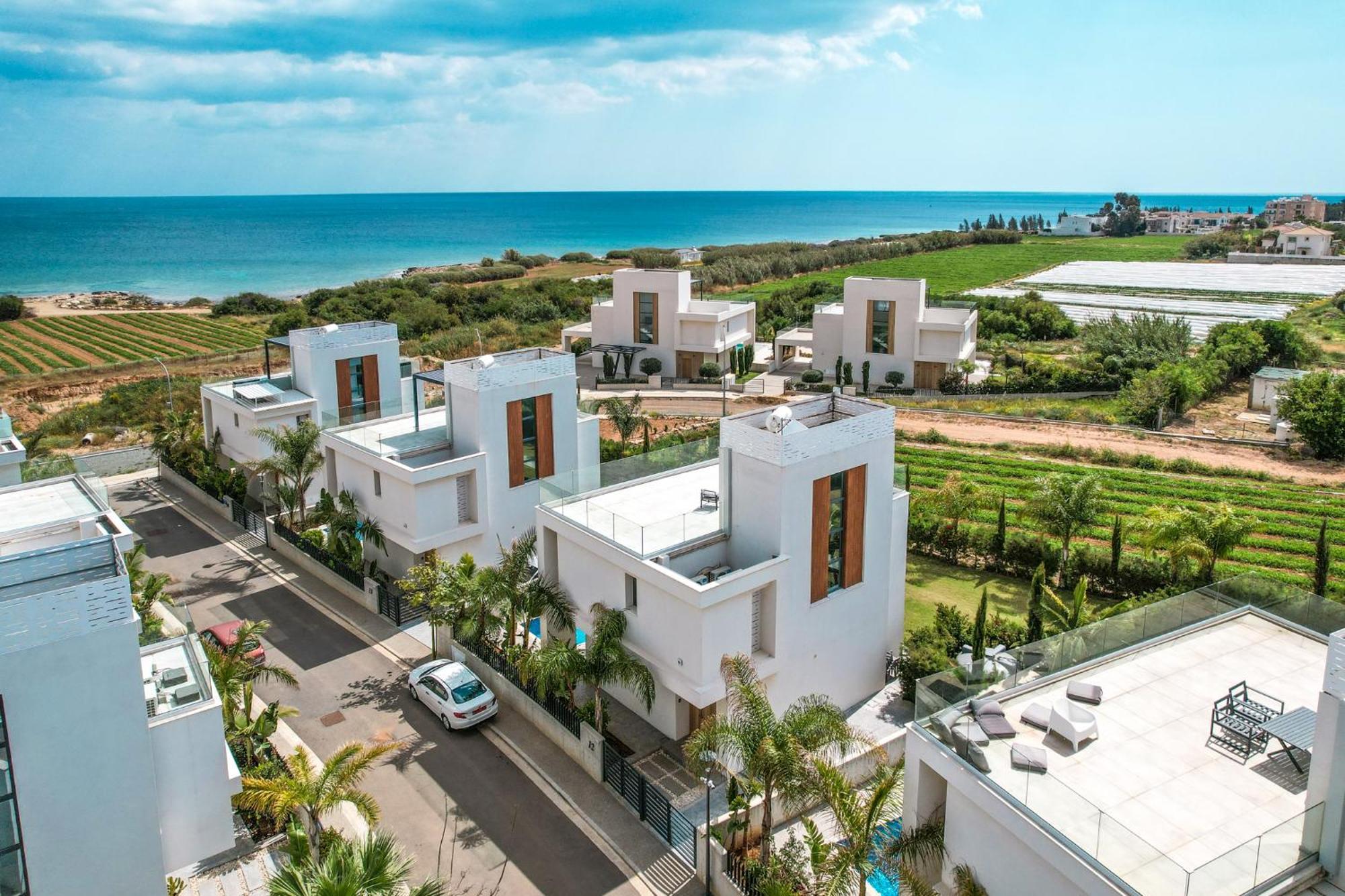 By The Beach Villa 12 Протарас Экстерьер фото