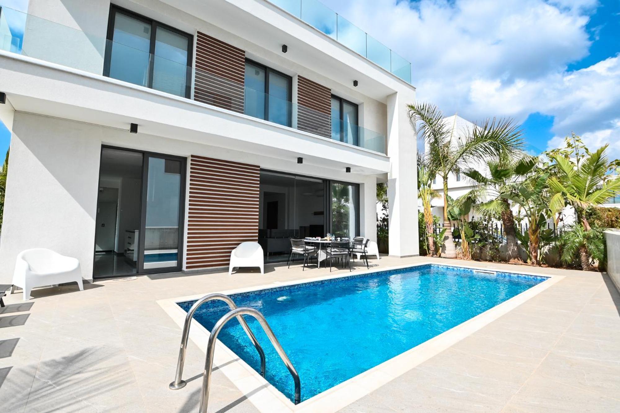 By The Beach Villa 12 Протарас Экстерьер фото