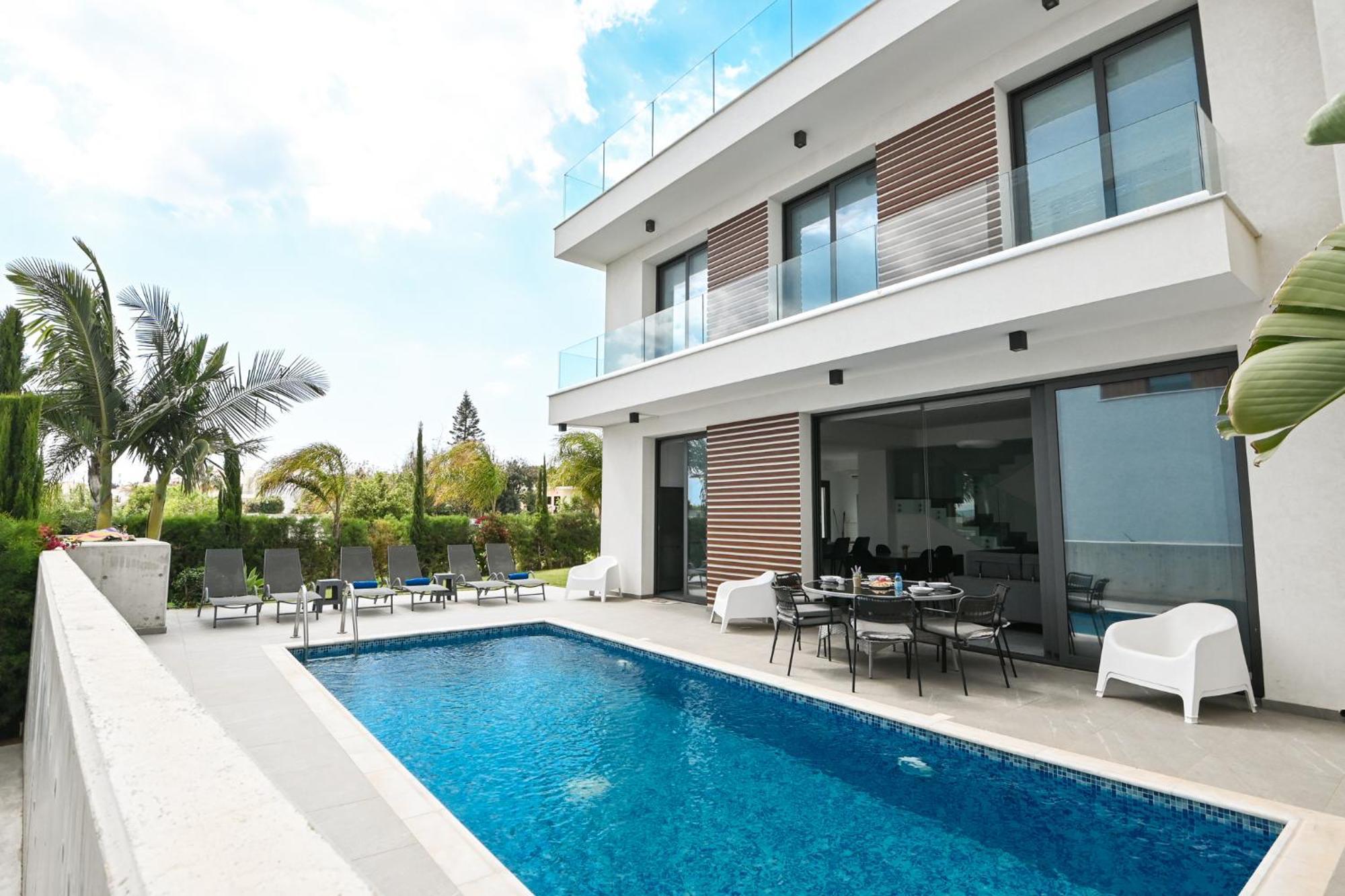 By The Beach Villa 12 Протарас Экстерьер фото